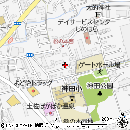高知県高知市神田1059-14周辺の地図