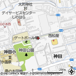 高知県高知市神田1155-28周辺の地図
