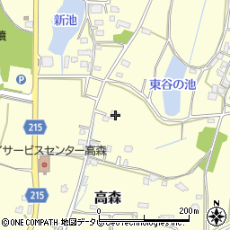 大分県宇佐市高森2265周辺の地図