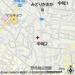 Ｄ－ｒｏｏｍ中尾弐番館周辺の地図
