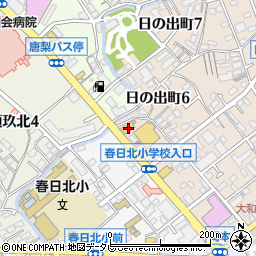 ＨｏｎｄａＣａｒｓ博多南岡本店周辺の地図