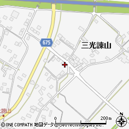 大分県中津市三光諌山1242周辺の地図