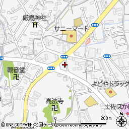 高知県高知市神田415周辺の地図