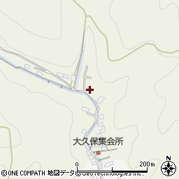 愛媛県大洲市新谷甲1631周辺の地図
