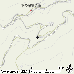 愛媛県大洲市新谷甲丙-919周辺の地図