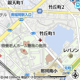 桜美館周辺の地図