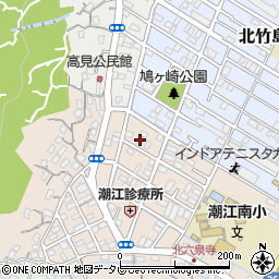 高知県高知市高見町325周辺の地図