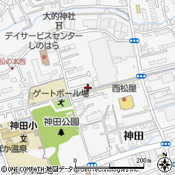 高知県高知市神田1092周辺の地図