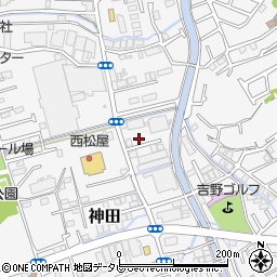 高知県高知市神田1128-27周辺の地図