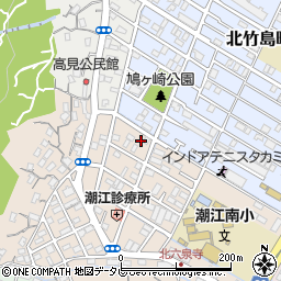 高知県高知市高見町321周辺の地図