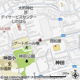 高知県高知市神田1092-9周辺の地図