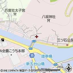 高知県高知市五台山3493周辺の地図