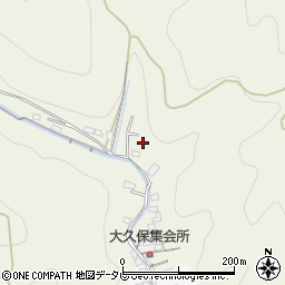 愛媛県大洲市新谷1632周辺の地図