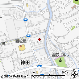 高知県高知市神田1128-32周辺の地図
