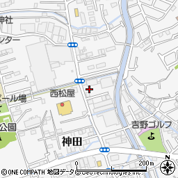 高知県高知市神田1125周辺の地図