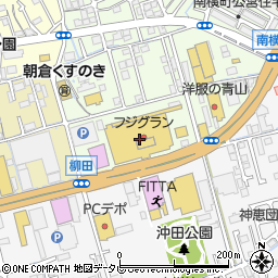 どんと高知店周辺の地図