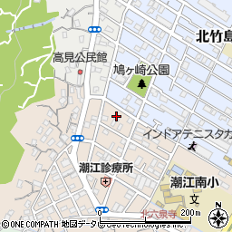 高知県高知市高見町319周辺の地図