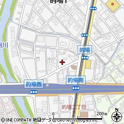 福岡県福岡市南区的場周辺の地図