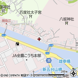 高知県高知市五台山4936周辺の地図