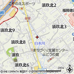 福岡県春日市須玖北周辺の地図