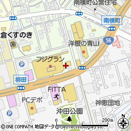 株式会社青柳　フジグラン高知店周辺の地図