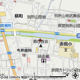 香南市立　赤岡保育所周辺の地図