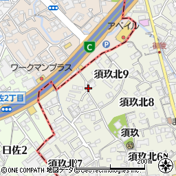 摂津健治行政書士事務所周辺の地図