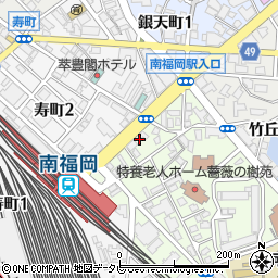 株式会社エルゼ　クリーンネット南福岡駅前周辺の地図