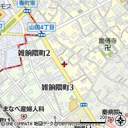 中発販売株式会社福岡営業所周辺の地図