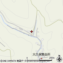 愛媛県大洲市新谷1556周辺の地図