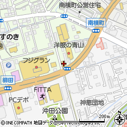 スシロー高知朝倉店周辺の地図