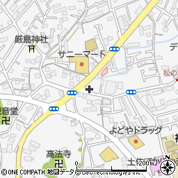 高知銀行神田支店周辺の地図