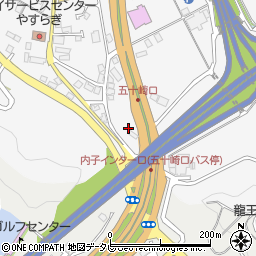 愛媛県喜多郡内子町内子1264周辺の地図