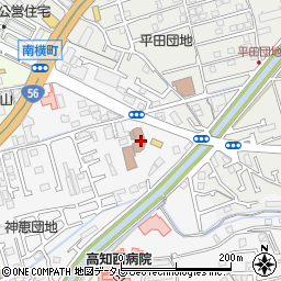 高知県高知市朝倉甲64周辺の地図