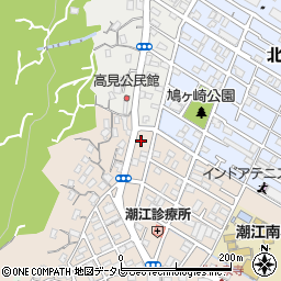 高知県高知市高見町301周辺の地図