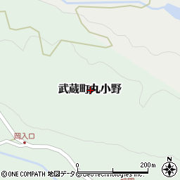 大分県国東市武蔵町丸小野周辺の地図