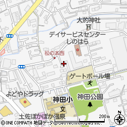 高知県高知市神田1064周辺の地図