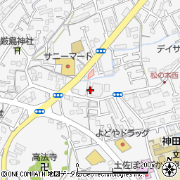 高知県高知市神田1005周辺の地図