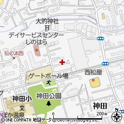 高知県高知市神田1089周辺の地図