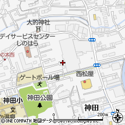 高知県高知市神田1089-31周辺の地図