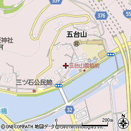 高知県高知市五台山3417周辺の地図