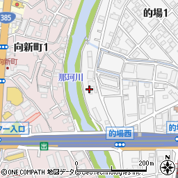 西日本プラント工業的場寮周辺の地図