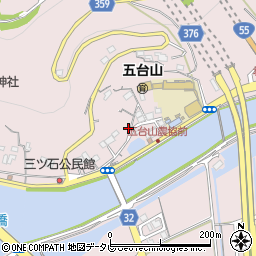 高知県高知市五台山3414周辺の地図
