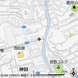 高知県高知市神田1122-49周辺の地図