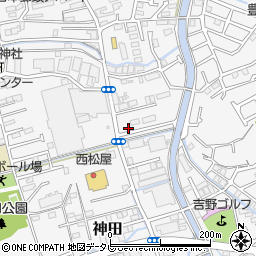 高知県高知市神田1122-25周辺の地図