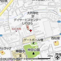 高知県高知市神田1073-10周辺の地図