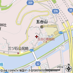 高知県高知市五台山3412周辺の地図
