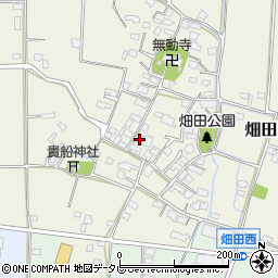大分県宇佐市畑田1316-2周辺の地図
