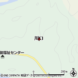 和歌山県東牟婁郡古座川町川口周辺の地図