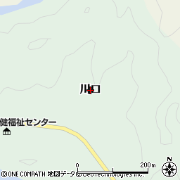 和歌山県古座川町（東牟婁郡）川口周辺の地図